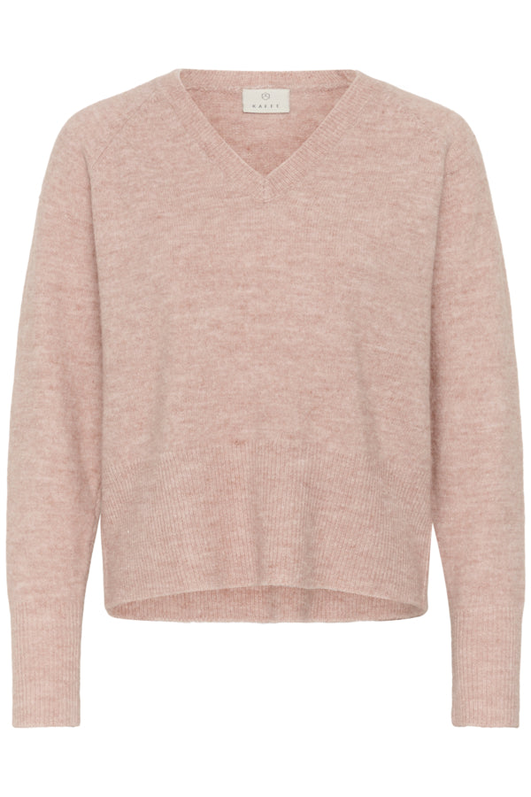 KANiel V-Neck Pullover Pale Mauve