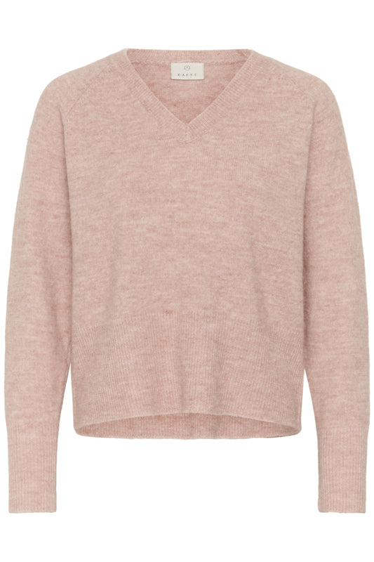 KANiel V-Neck Pullover Pale Mauve