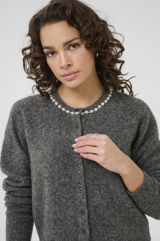 KARoxy Cardigan Grey Melange