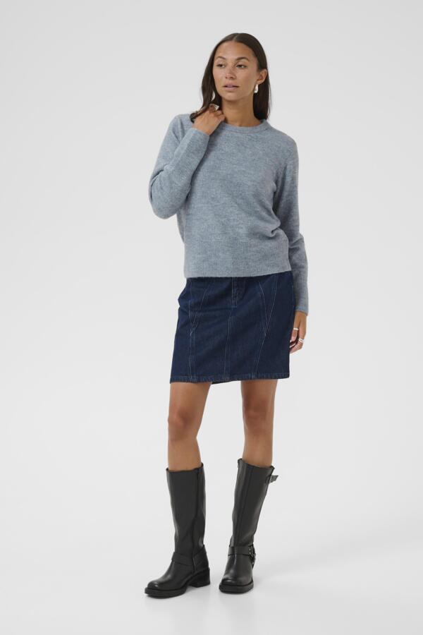 KANiel Crew Neck Pullover Windward Blue