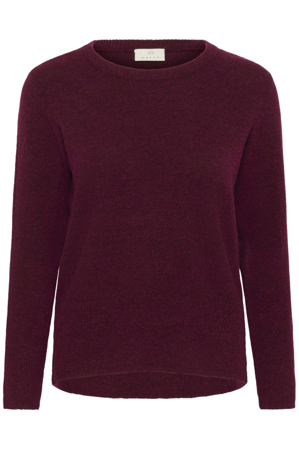 KANiel Crew Neck Pullover Windsor Wine