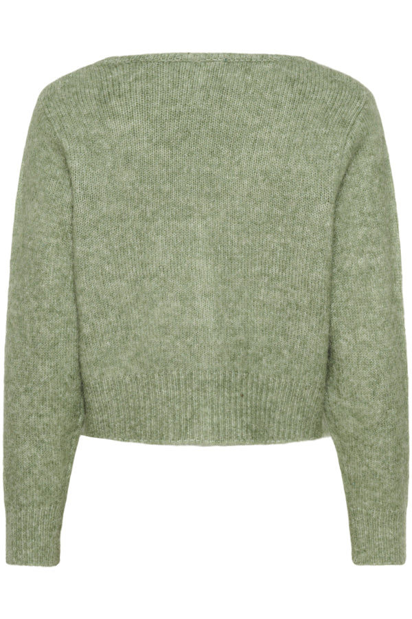 KAMelania Cardigan Sea Spray Melange