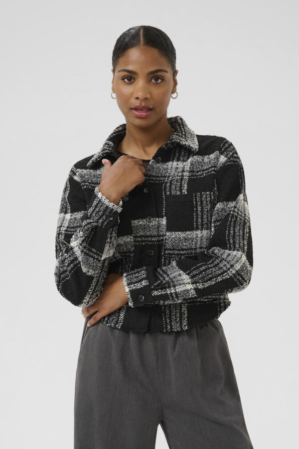 KALily Shirt Black White Check