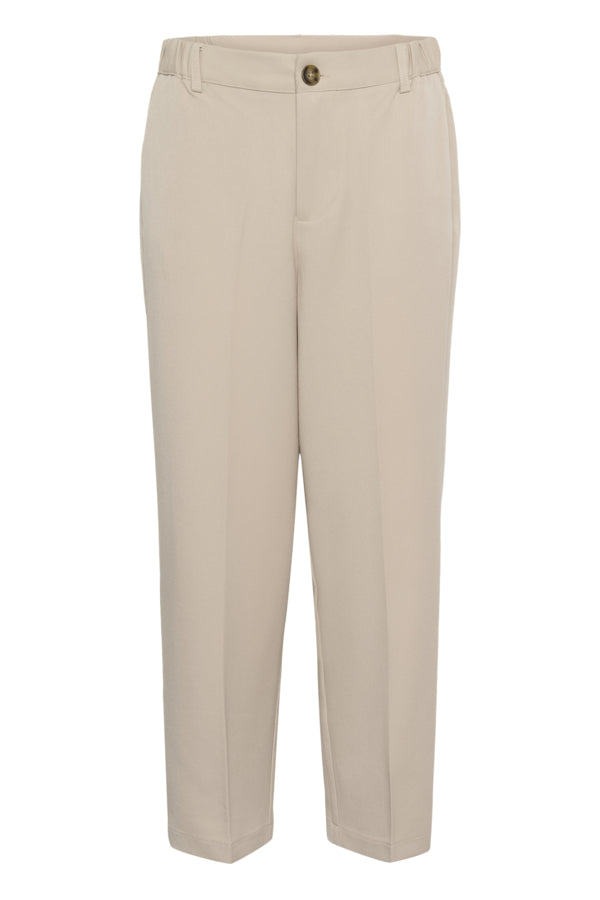 KAHeather Cropped Pants Feather Gray