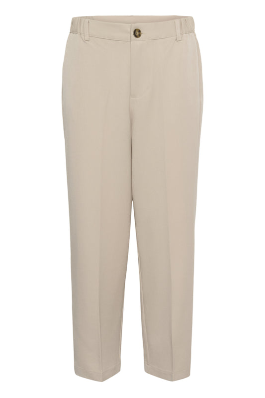 KAHeather Cropped Pants Feather Gray