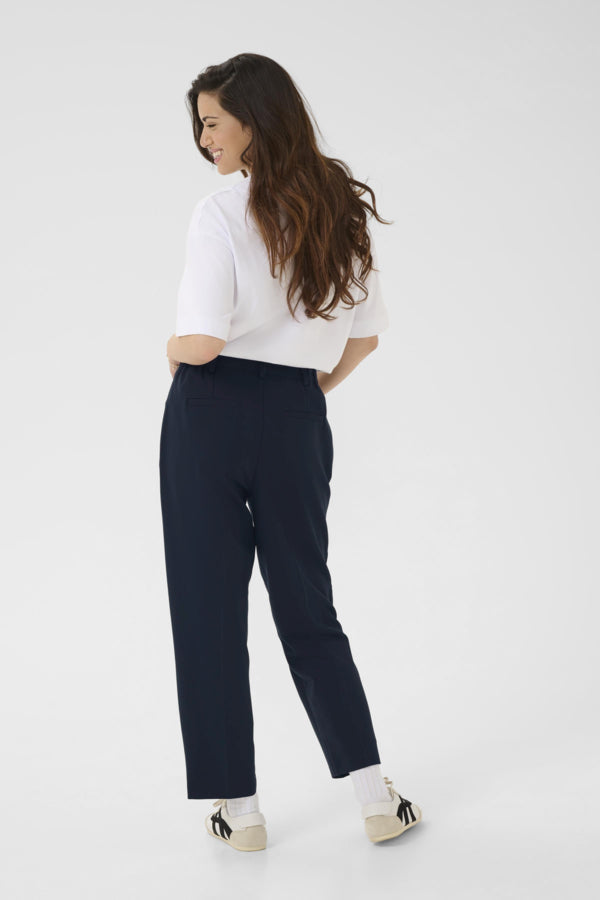 KAHeather Cropped Pants Midnight Marine