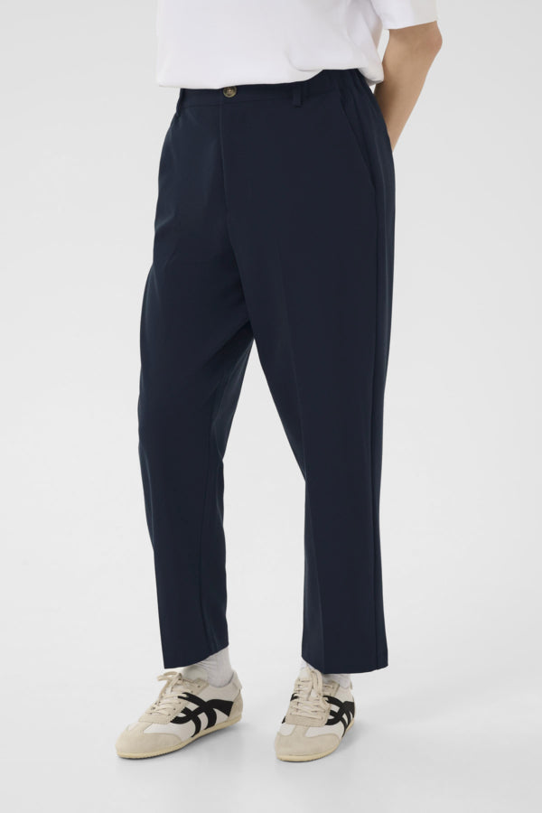 KAHeather Cropped Pants Midnight Marine