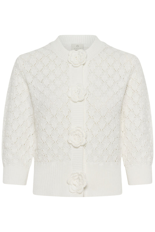 KAKatherine Knit Cardigan Chalk