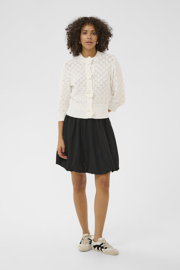 KAKatherine Knit Cardigan Chalk