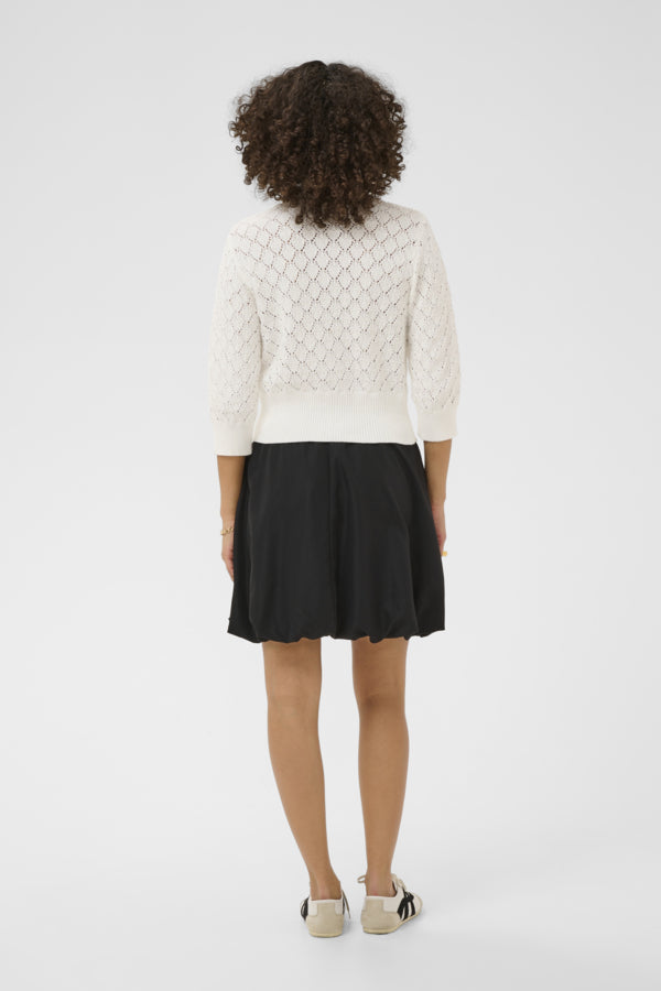 KAKatherine Knit Cardigan Chalk