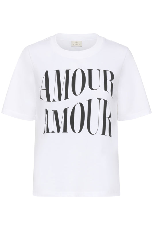 KACherie T-Shirt Optical White