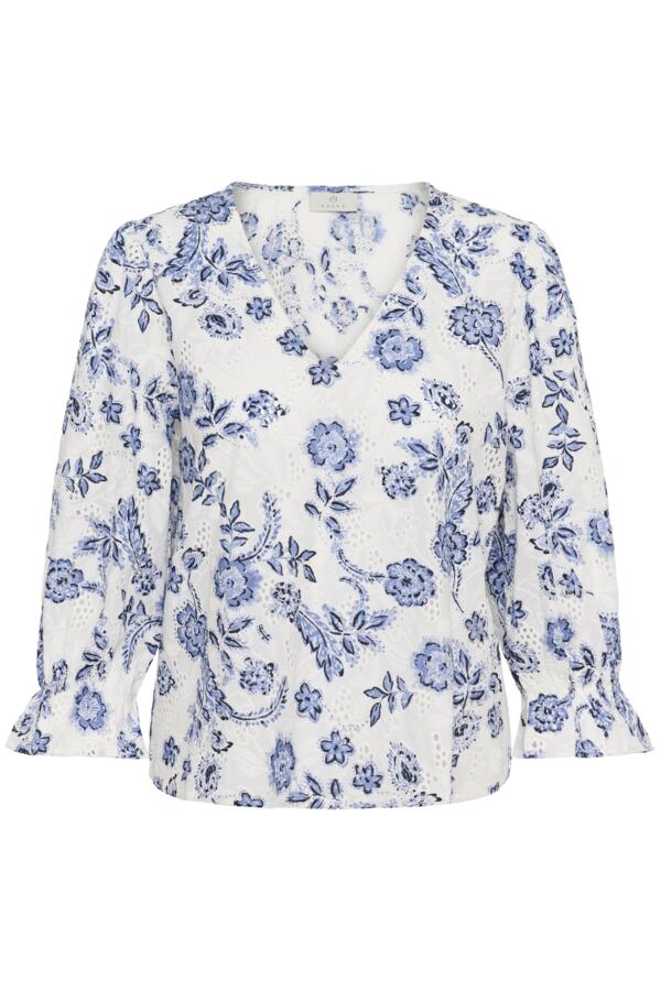 KALuisa Blouse Chalk Midnight