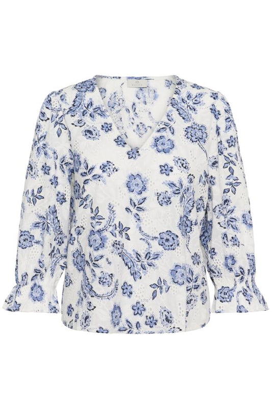 KALuisa Blouse Chalk Midnight