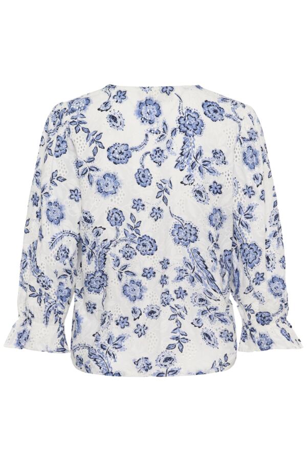 KALuisa Blouse Chalk Midnight
