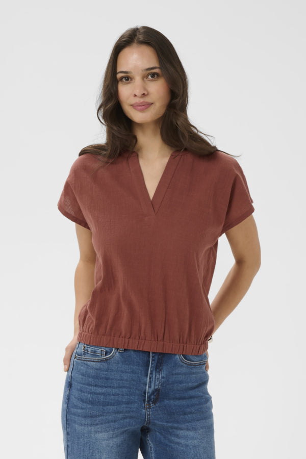 KAPauline Blouse Henna