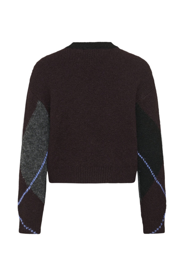 KAGrith Knit Pullover Dark Grey Melange