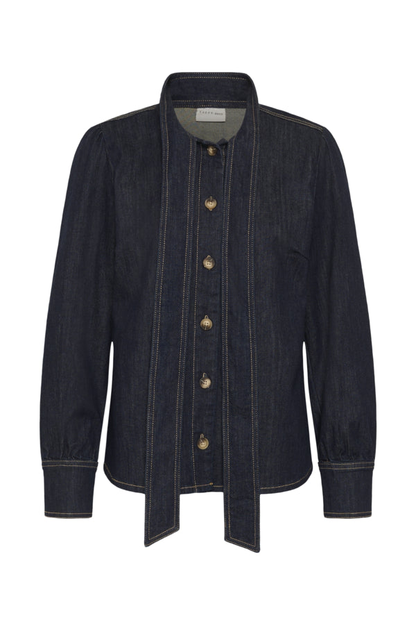 KAMolly Denim Shirt Raw Blue Denim