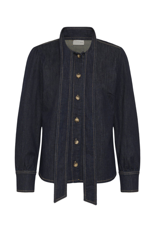 KAMolly Denim Shirt Raw Blue Denim