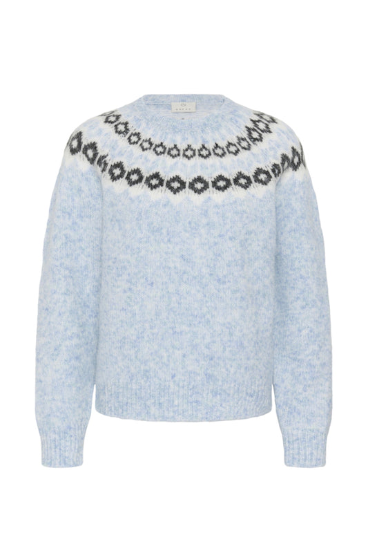 KABerta Pullover Blue Melange