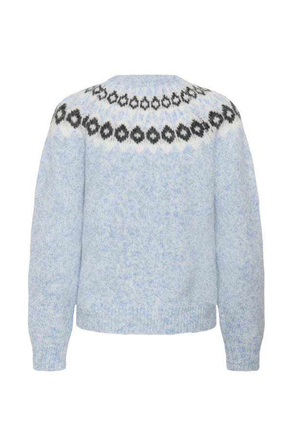 KABerta Pullover Blue Melange