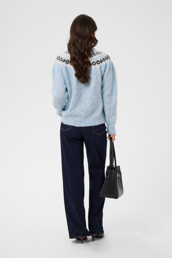 KABerta Pullover Blue Melange