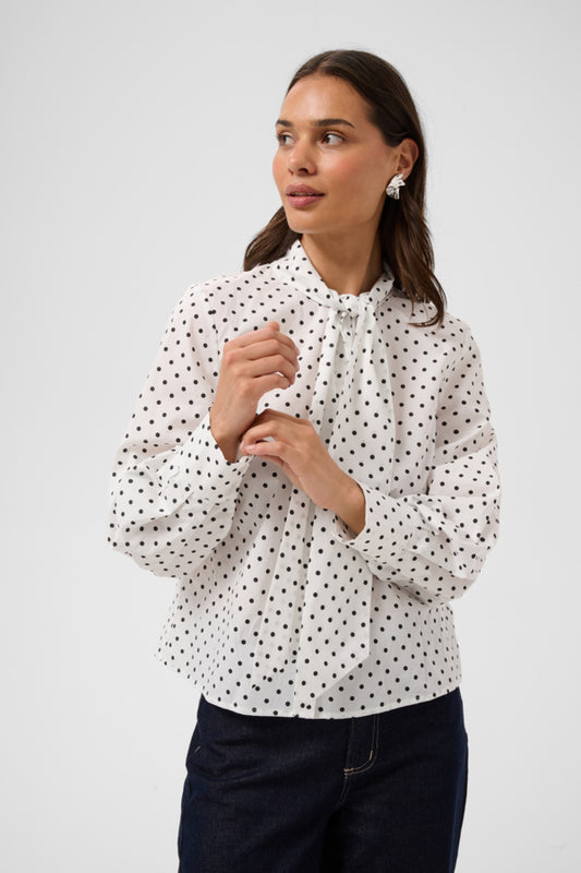 KAMilly Shirt White Black