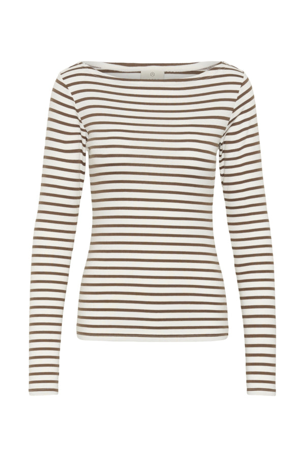 KALiddy LS Boatneck T-Shirt Chalk Carafe