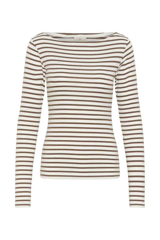 KALiddy LS Boatneck T-Shirt Chalk Carafe