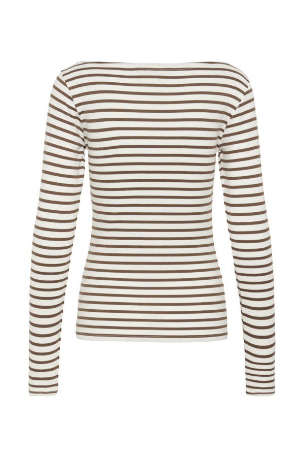 KALiddy LS Boatneck T-Shirt Chalk Carafe
