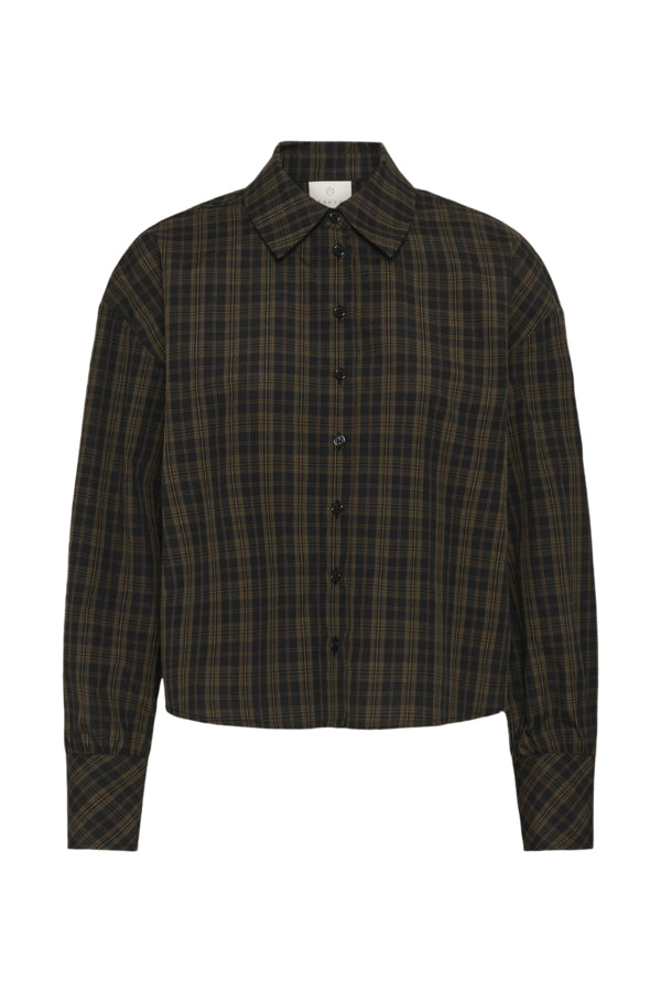 KAHelie Check Shirt Black