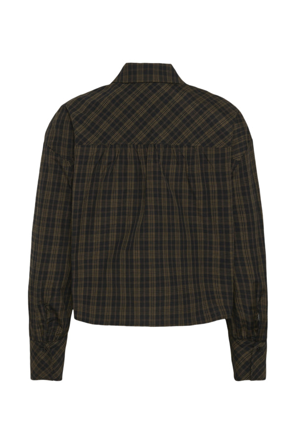 KAHelie Check Shirt Black