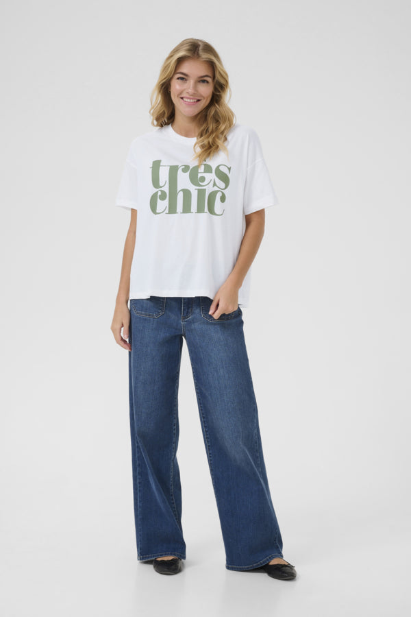 KAJenny T-Shirt Chalk