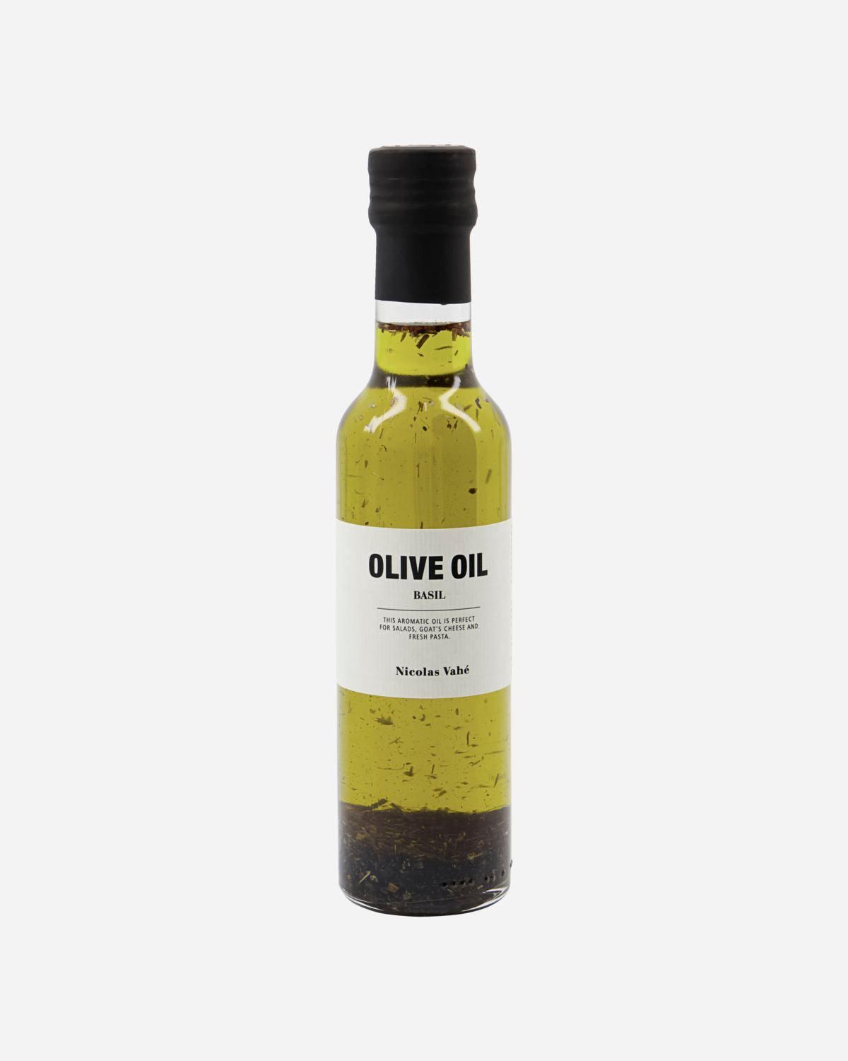 Olive oil with basil