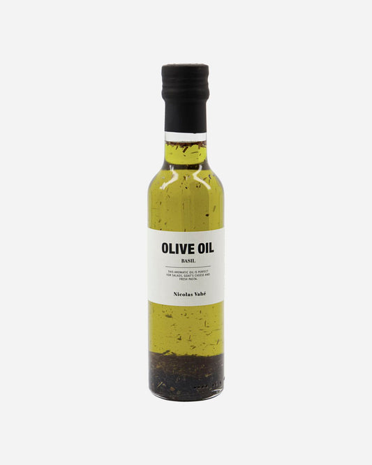 Olive oil with basil