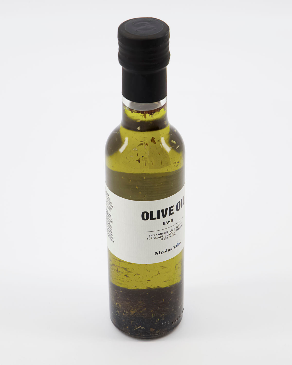 Olive oil with basil