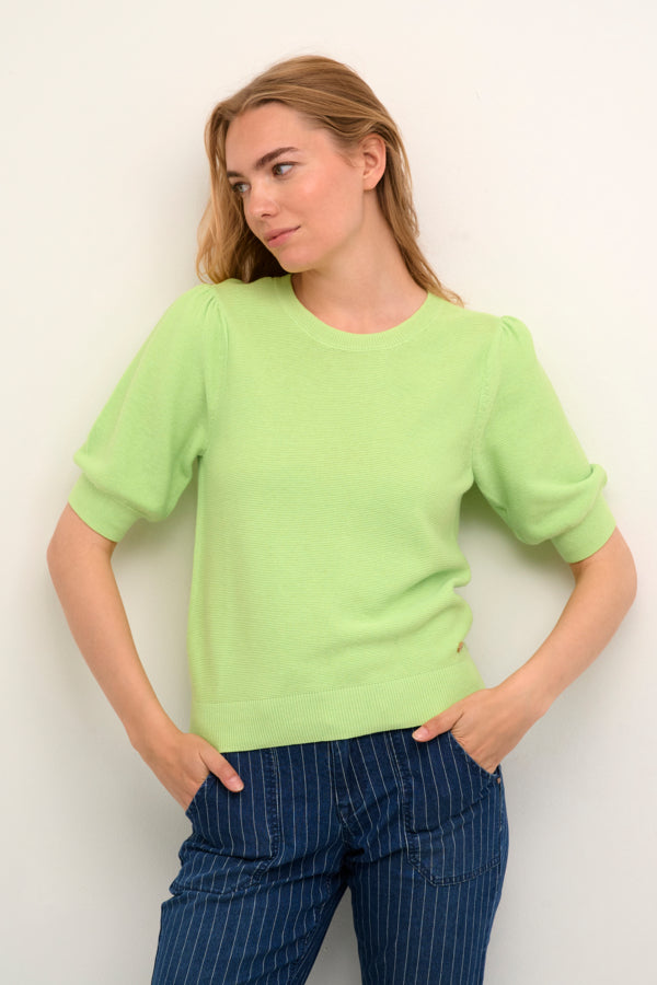 CRSillar Knit Pullover Power Green