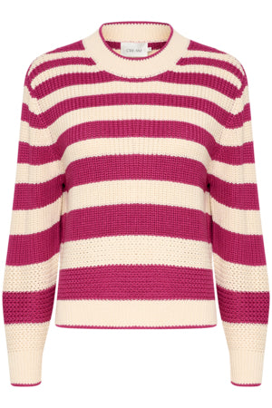 CRMuka Knitted Pullover Fuchsia Red