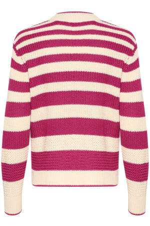 CRMuka Knitted Pullover Fuchsia Red