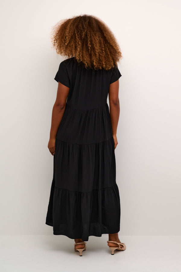 CAIrina Shirt Dress Pitch Black