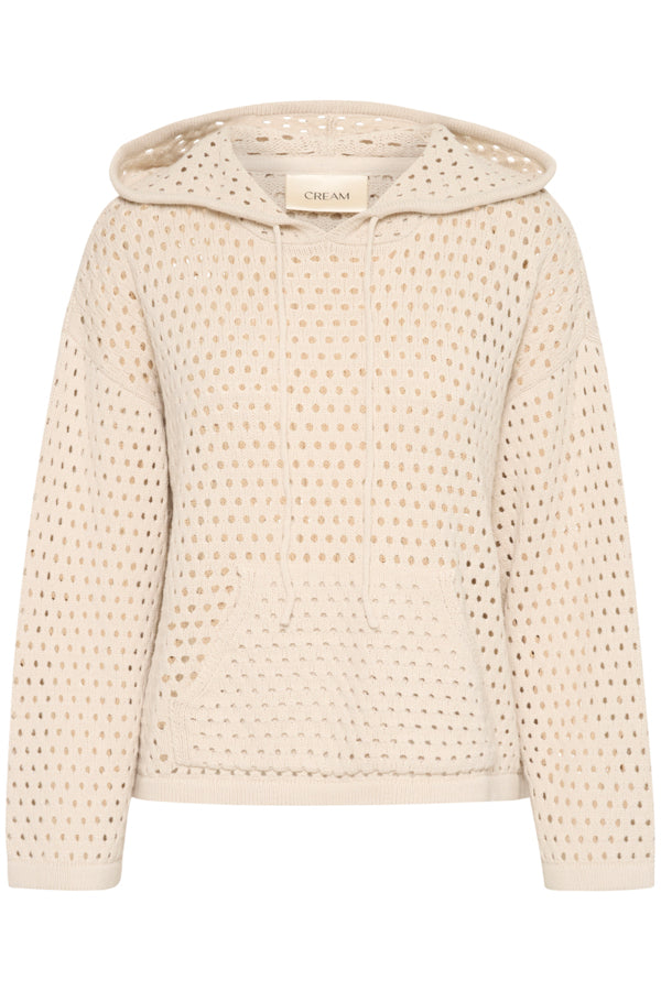 CRWilow Knit Hoodie Ancient Scroll