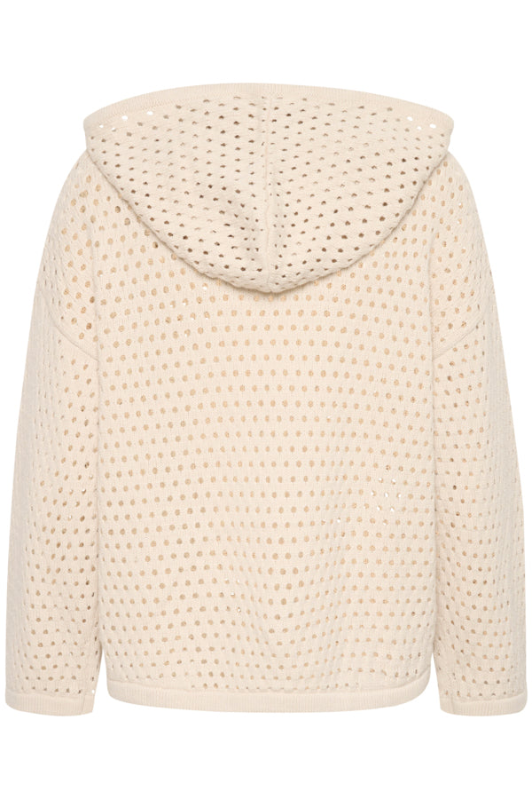 CRWilow Knit Hoodie Ancient Scroll