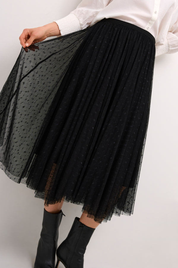 CRIrma Skirt Pitch Black