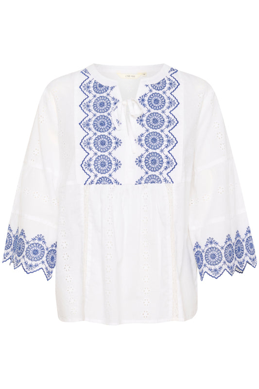 CRBella Blouse Snow White