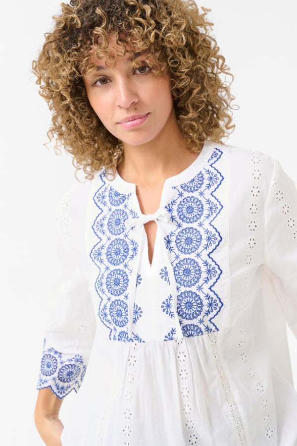 CRBella Blouse Snow White
