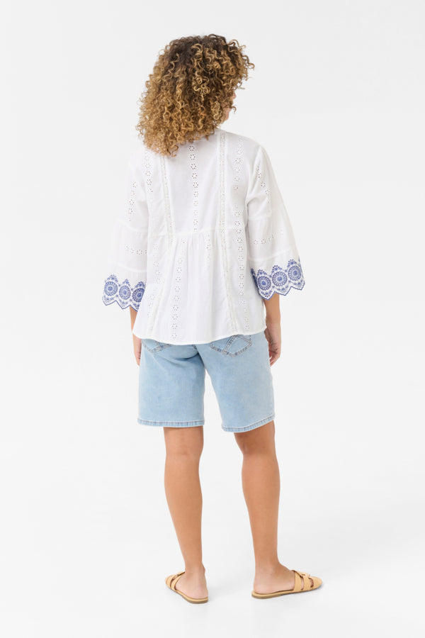CRBella Blouse Snow White