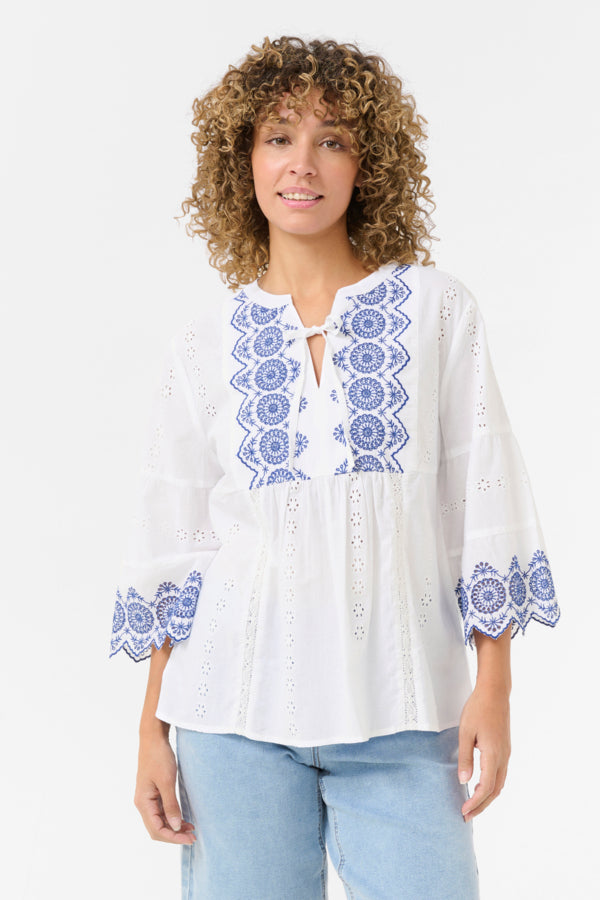 CRBella Blouse Snow White