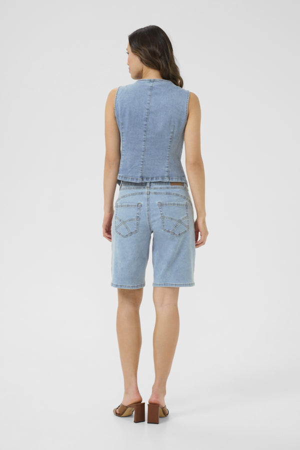 CRAlma Waistcoat Medium Blue