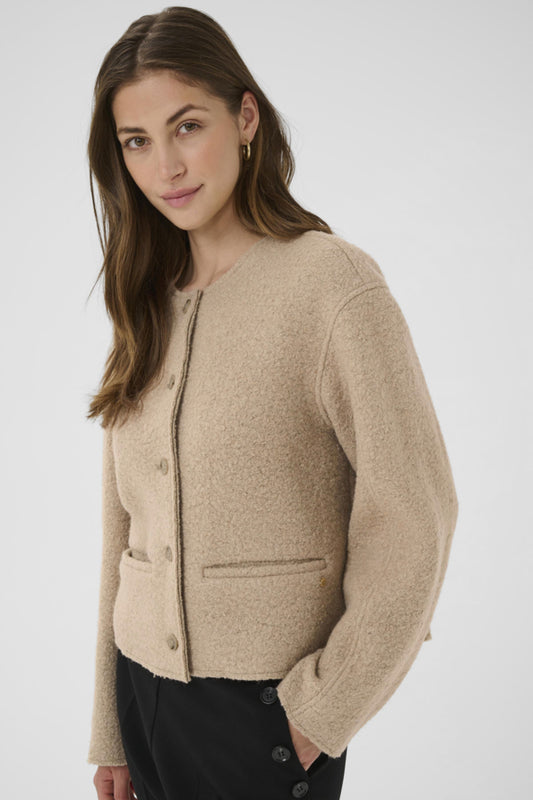 CRCazey Short Jacket Cobblestone