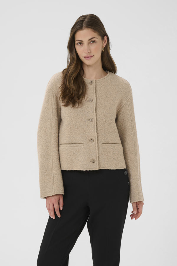 CRCazey Short Jacket Cobblestone