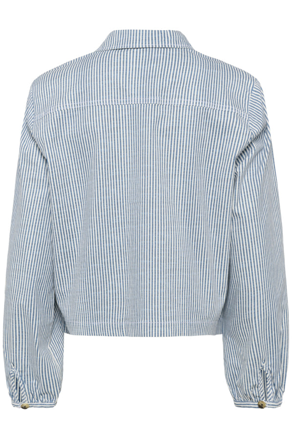 CRBerta Twill Jacket Horizon Blue Milk